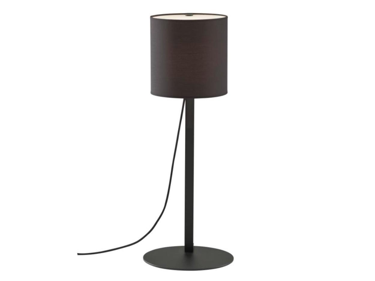 Table lamp with steel base and cotton shade | Magnet Lamp by Ligne Roset