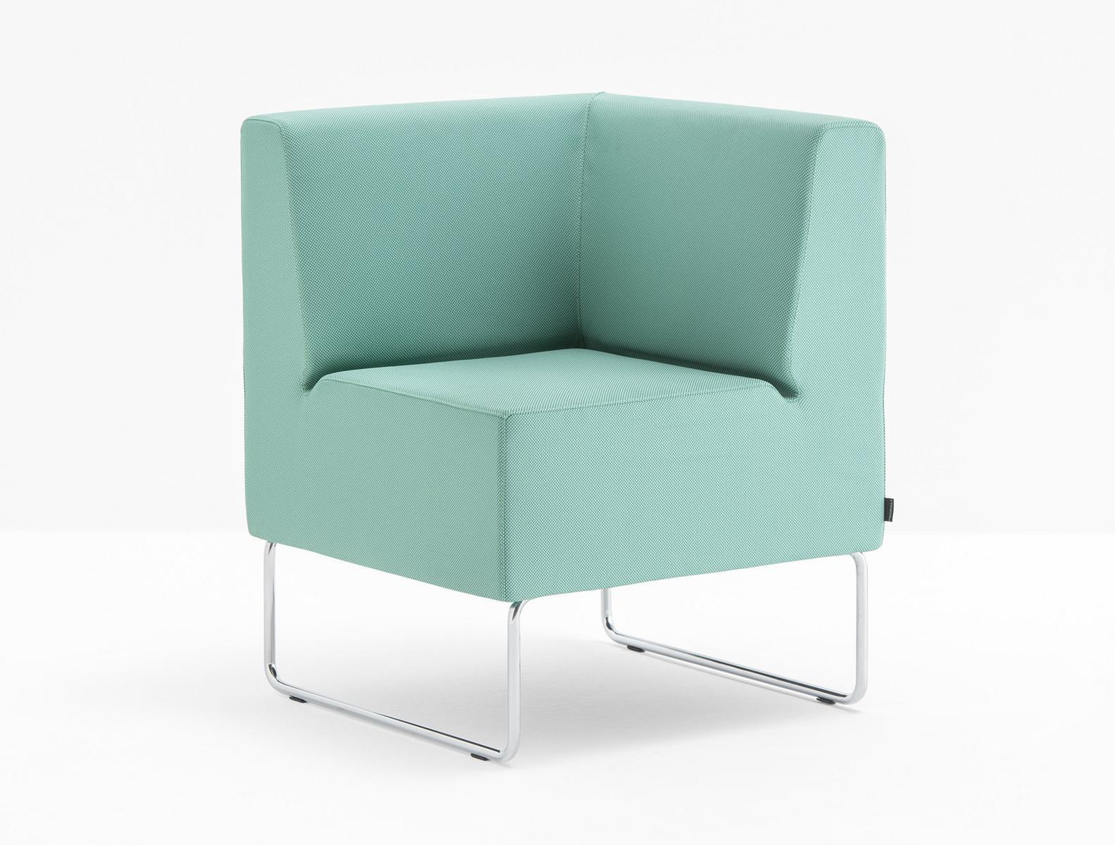 Upholstered modular armchair | Host 202 by Pedrali