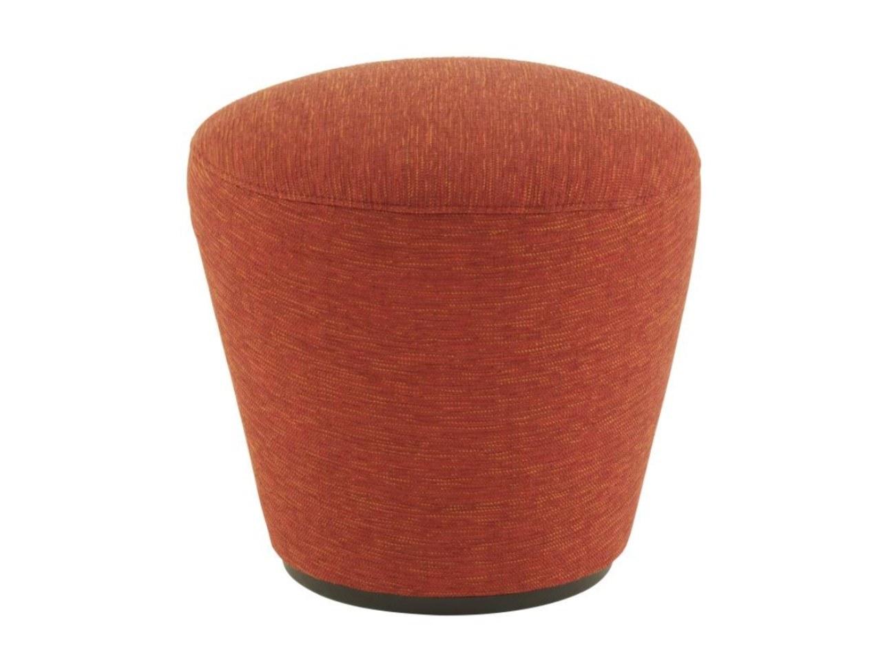Upholstered round fabric pouf | Anda by Ligne Roset