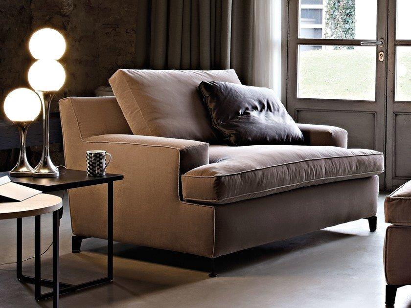 Fabric armchair | Malta by Arketipo