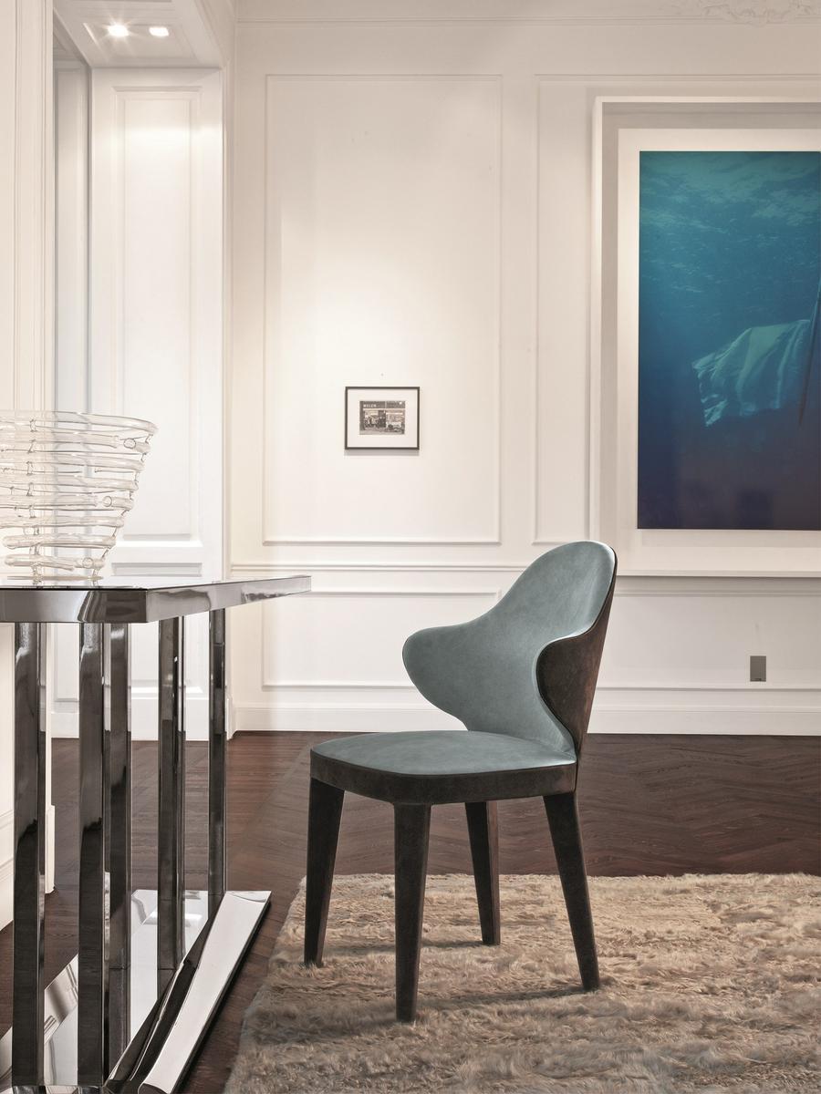 Velvet chair | Miss by Longhi