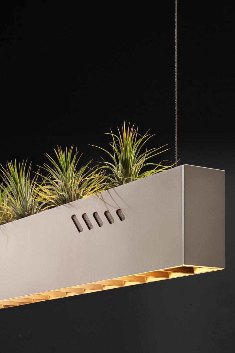 Metal LED sanitising light | Pure Bioair by Olev