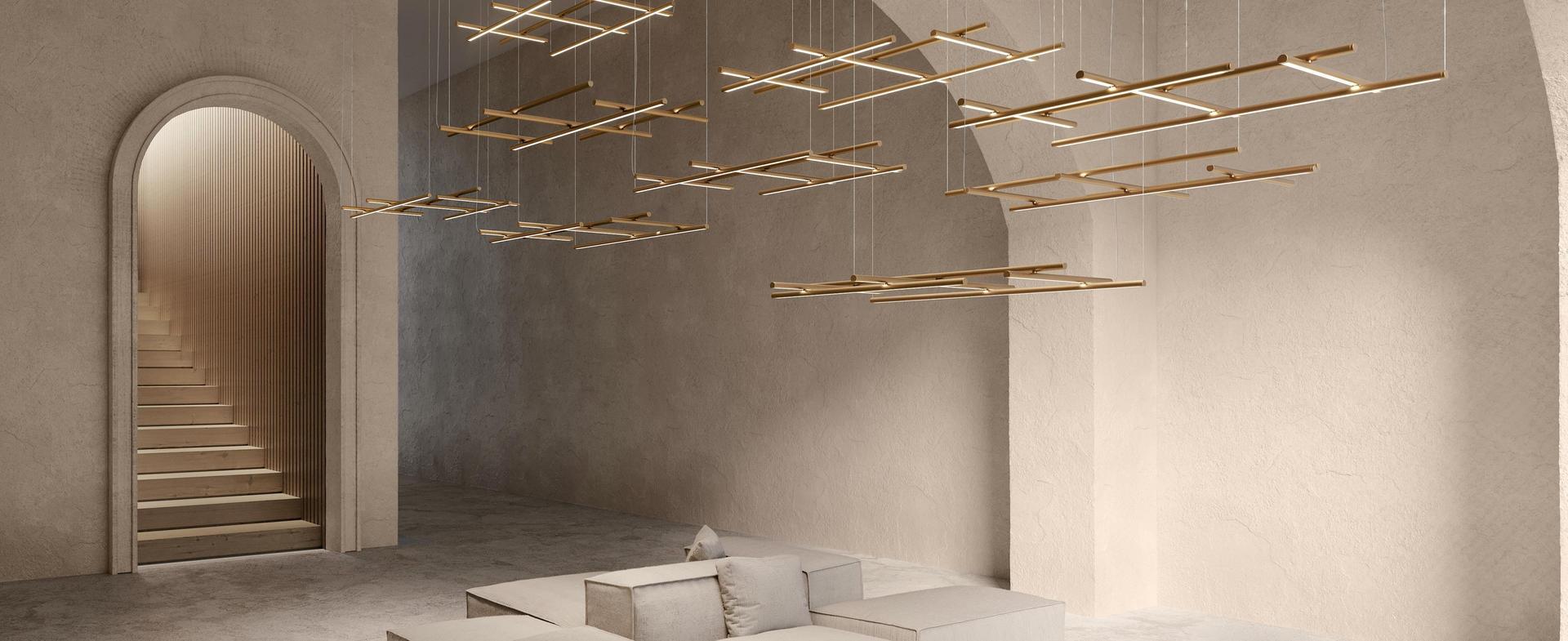 LED aluminium pendant lamp | Hilow by Panzeri