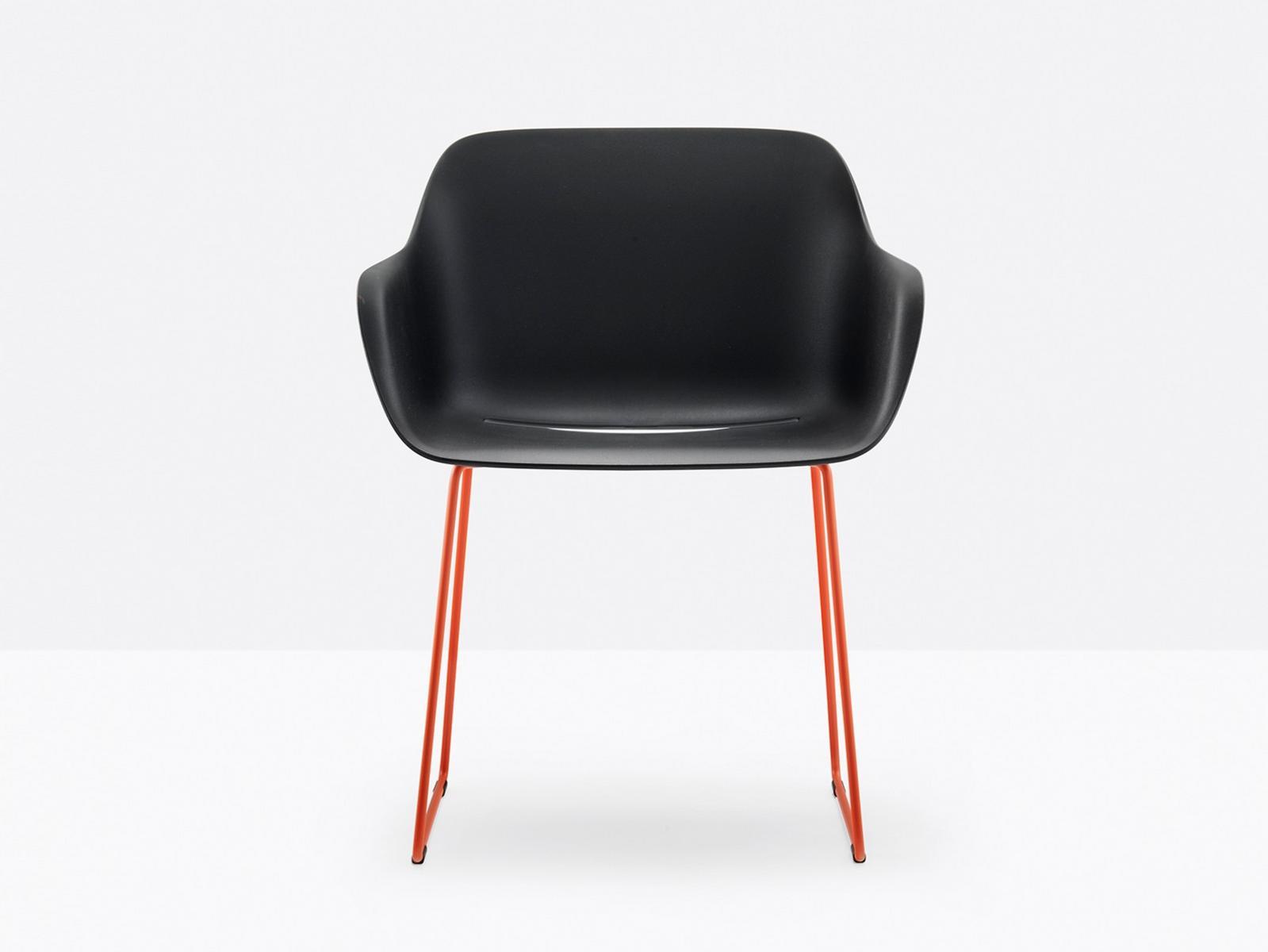 Sled base polypropylene chair | Babila Xl 2744 by Pedrali