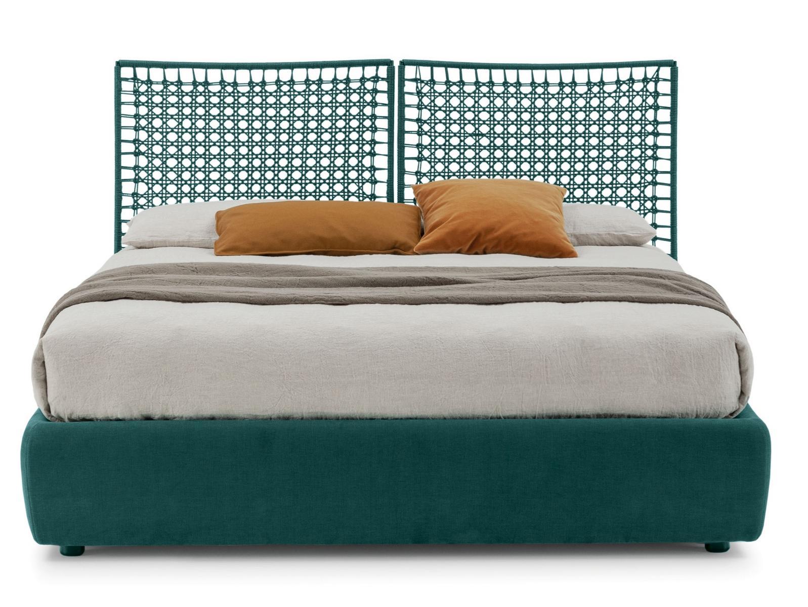 Fabric storage bed | Sailor by Bolzan letti