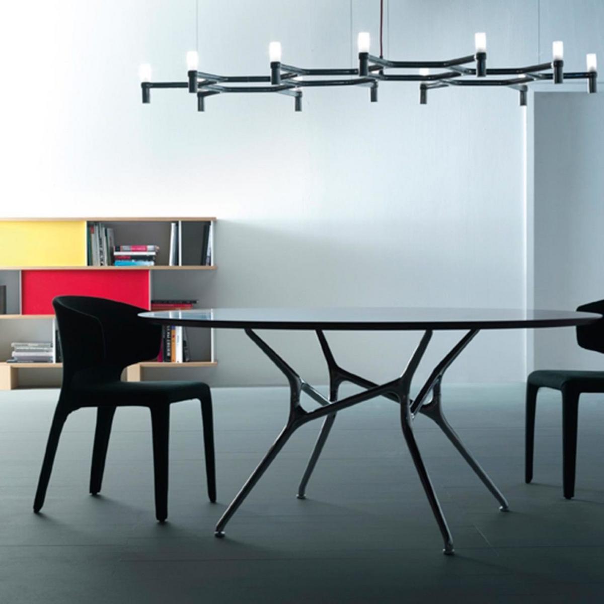 Die cast aluminium pendant lamp | Crown Plana Major by Nemo