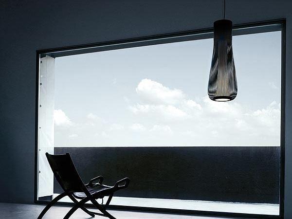 Stainless steel pendant lamp | Chasen by Flos