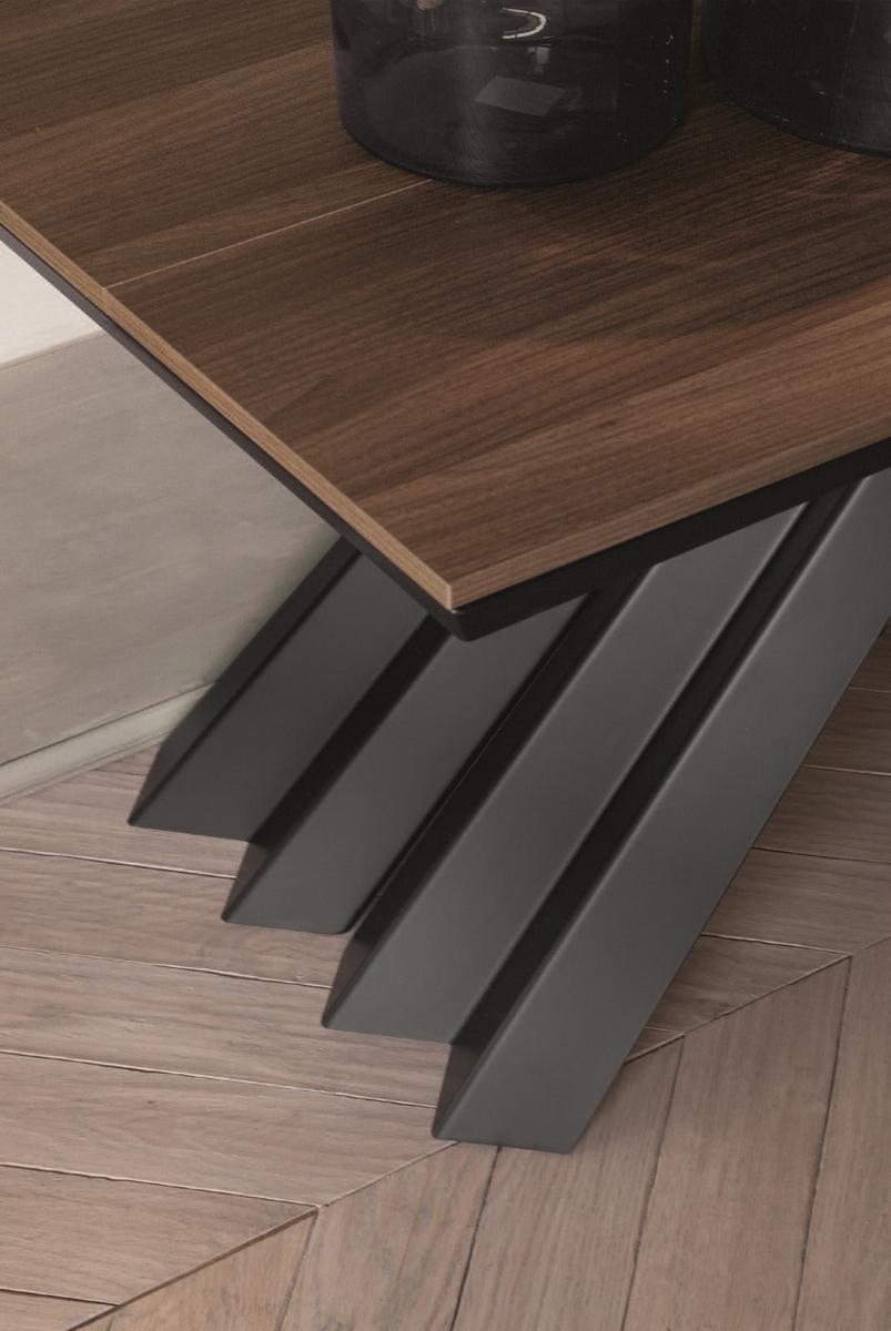 Melamine-faced chipboard console table / table | Ventaglio by Tonin Casa