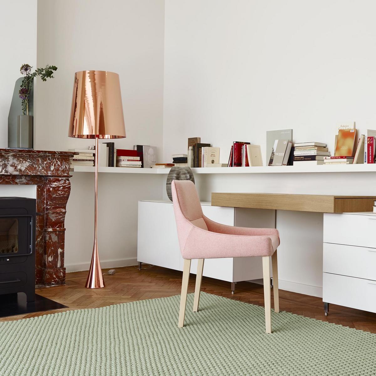 Steel and PVC floor lamp | Pascal Mourgue by Ligne Roset