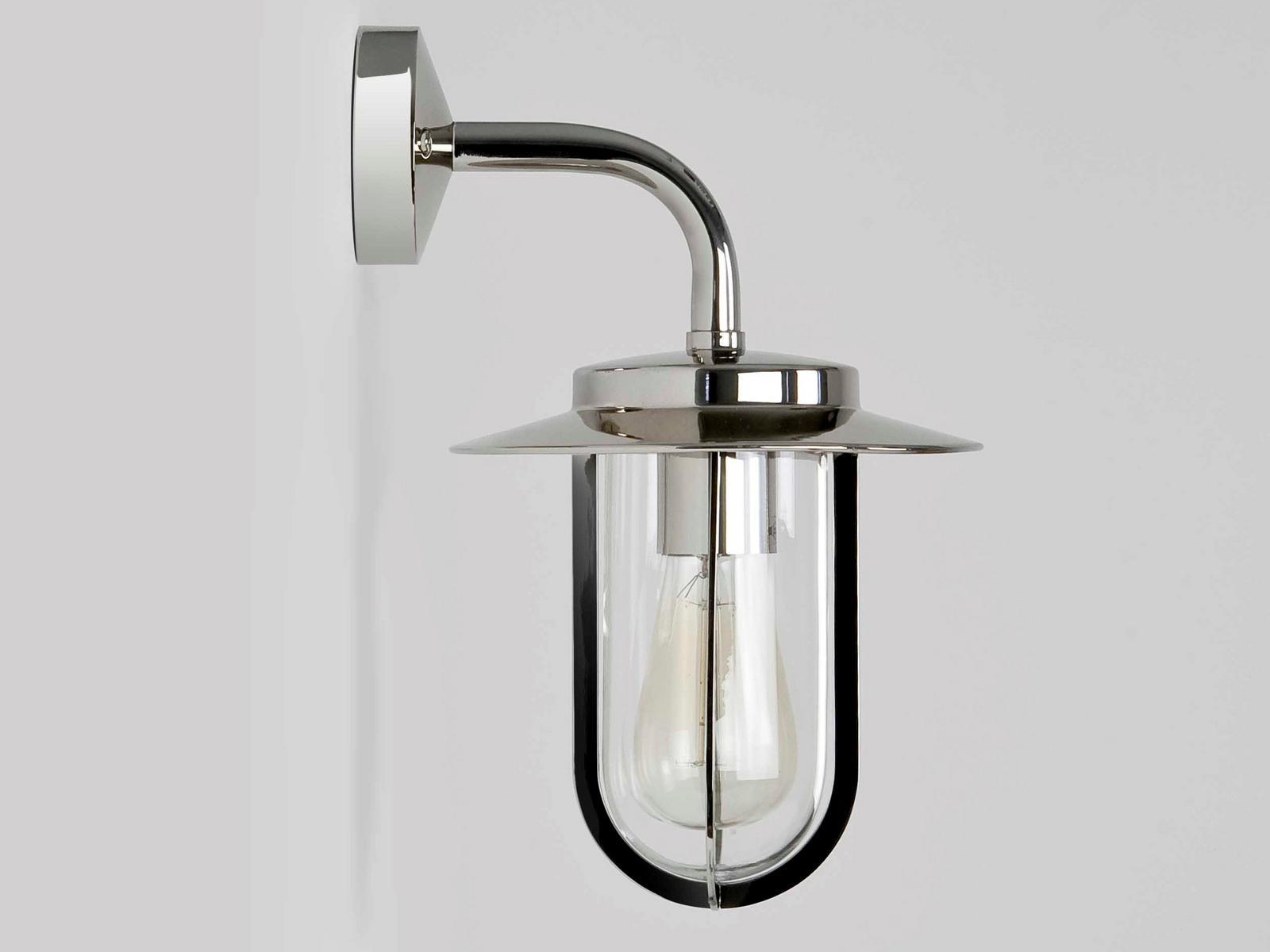 Outdoor wall lamp in zinc and glass | Montparnasse by Astro lighting