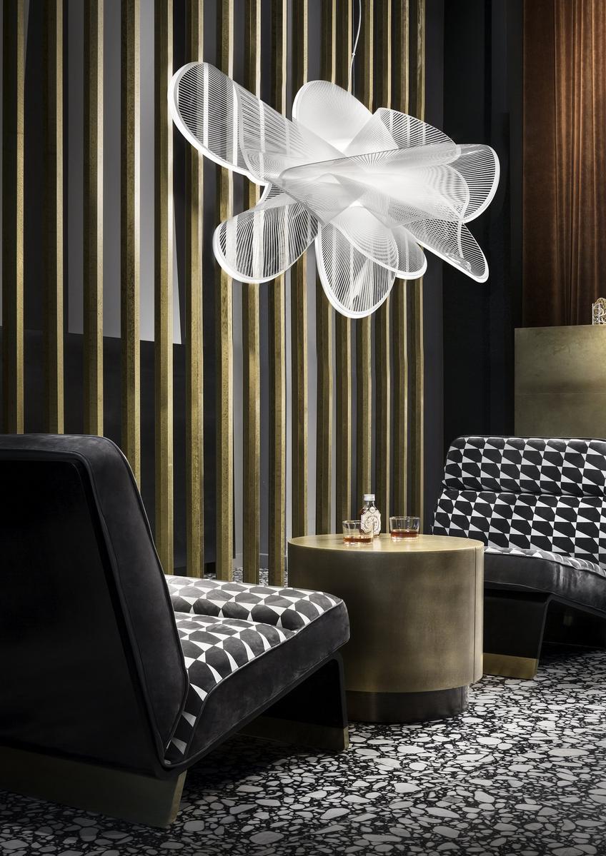 LED Cristalflex® pendant lamp | La Belle Étoile by Slamp