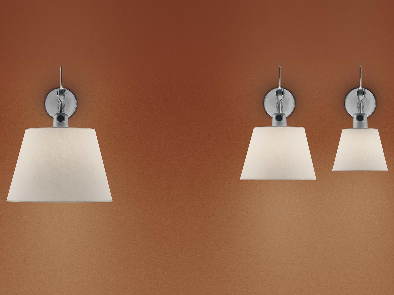 Satin wall lamp | Tolomeo Diffusore Wall by Artemide