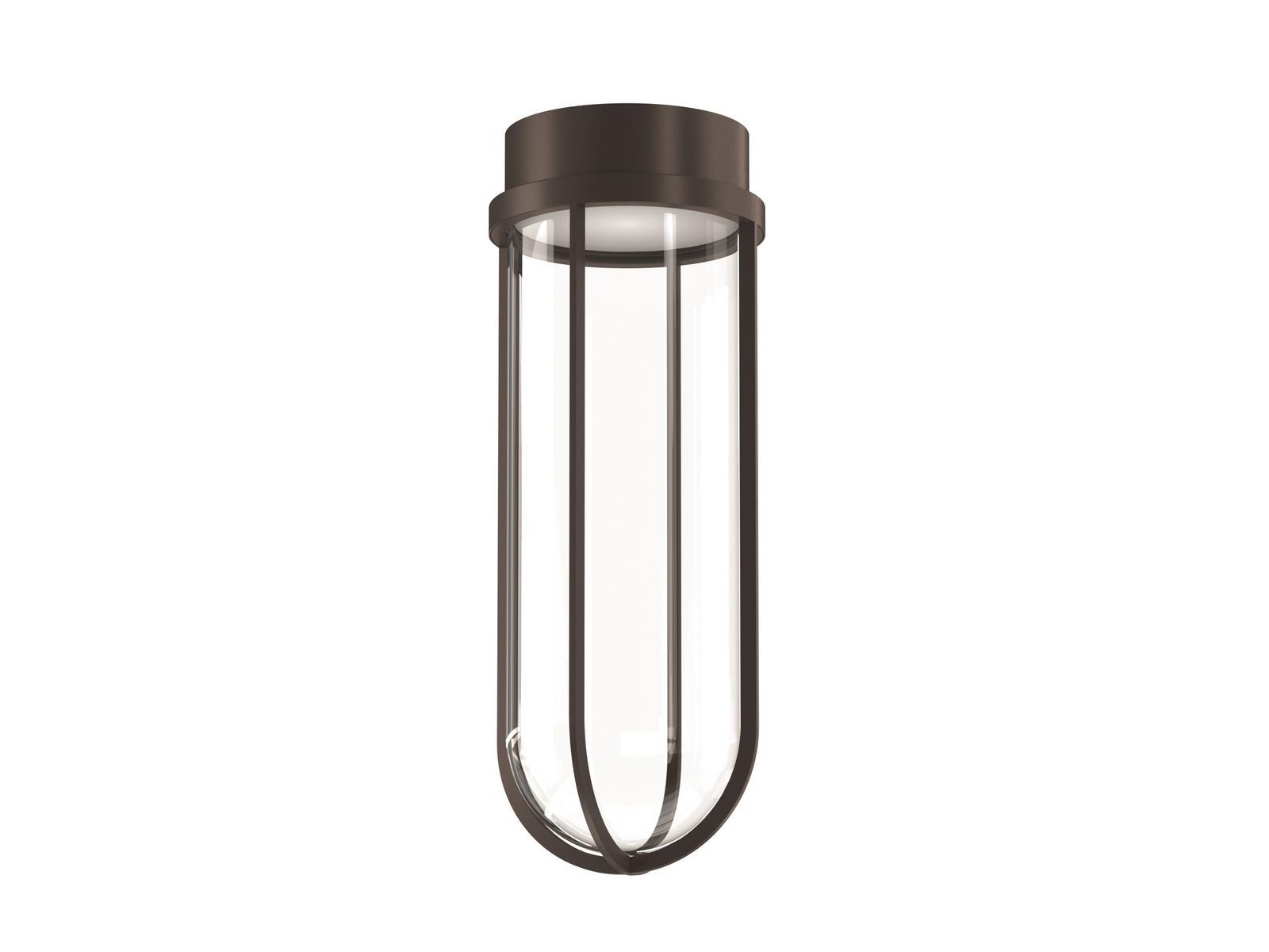 LED powder coated aluminium outdoor ceiling lamp | In Vitro by Flos