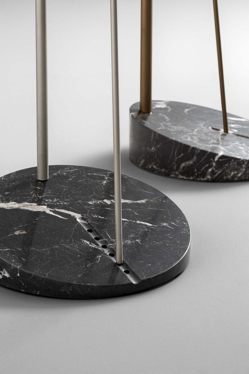 LED adjustable carbon floor lamp | Boom by Olev