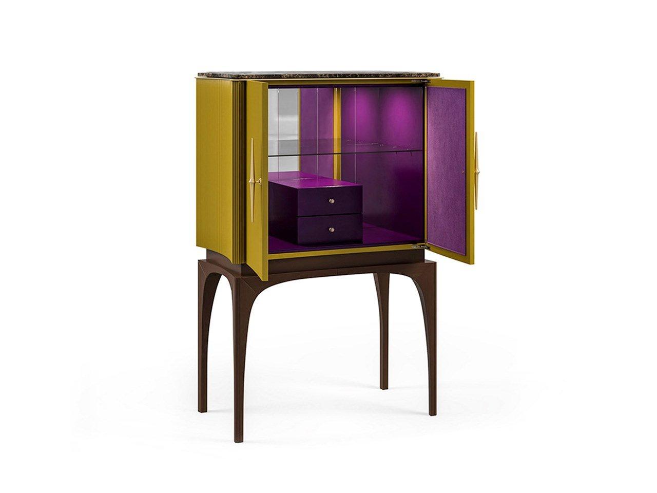 Wooden bar cabinet | Pr.502 by Stella del Mobile
