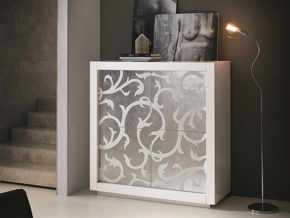 Wooden sideboard with doors | Picasso - Intarsio by Riflessi