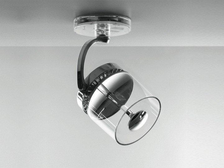LED ceiling die cast aluminium spotlight | Cata Catadioptric by Artemide
