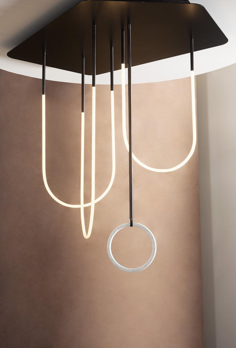 Direct light glass ceiling lamp | Say Yes by Baxter