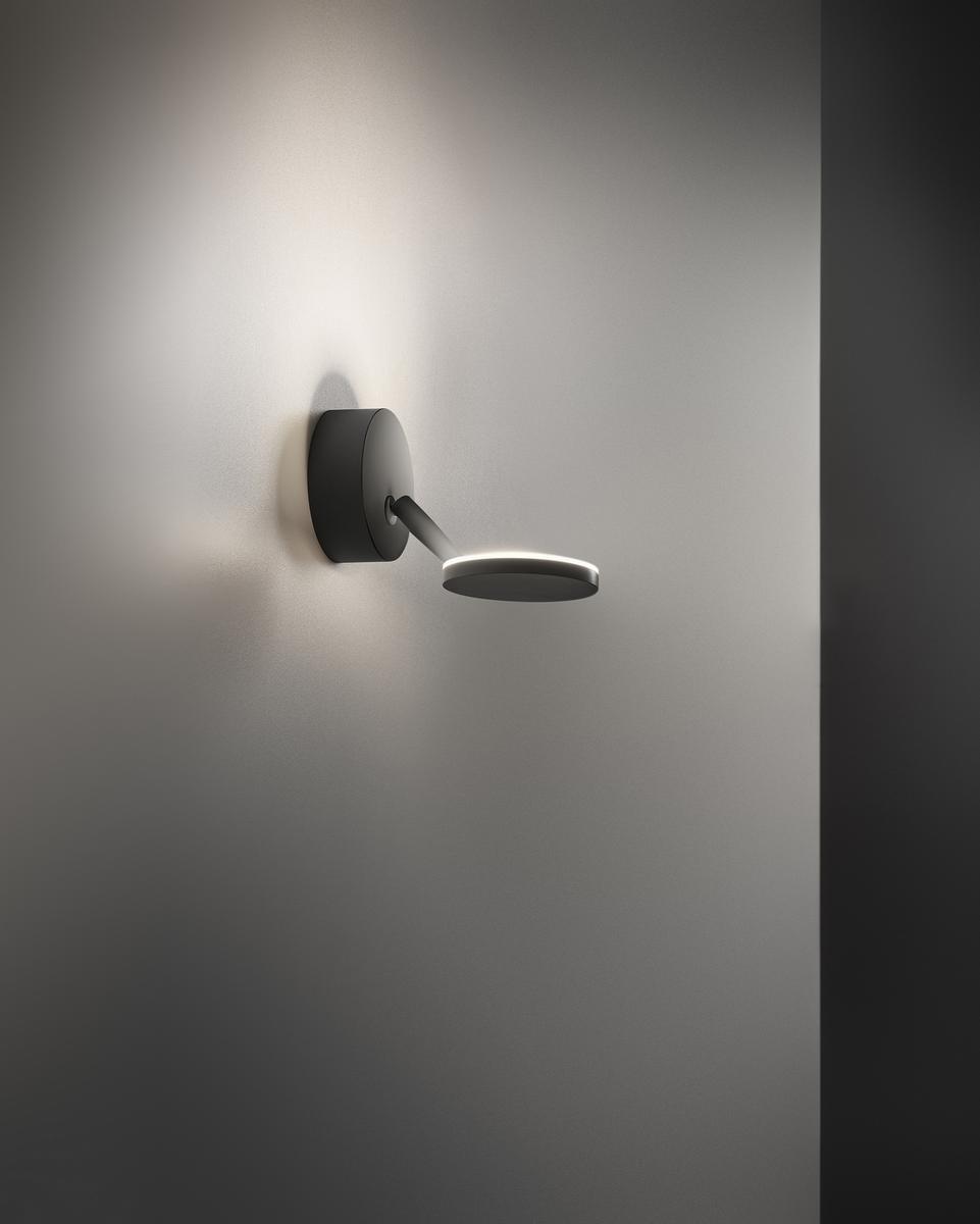 LED adjustable die cast aluminium wall lamp | Bella by Panzeri
