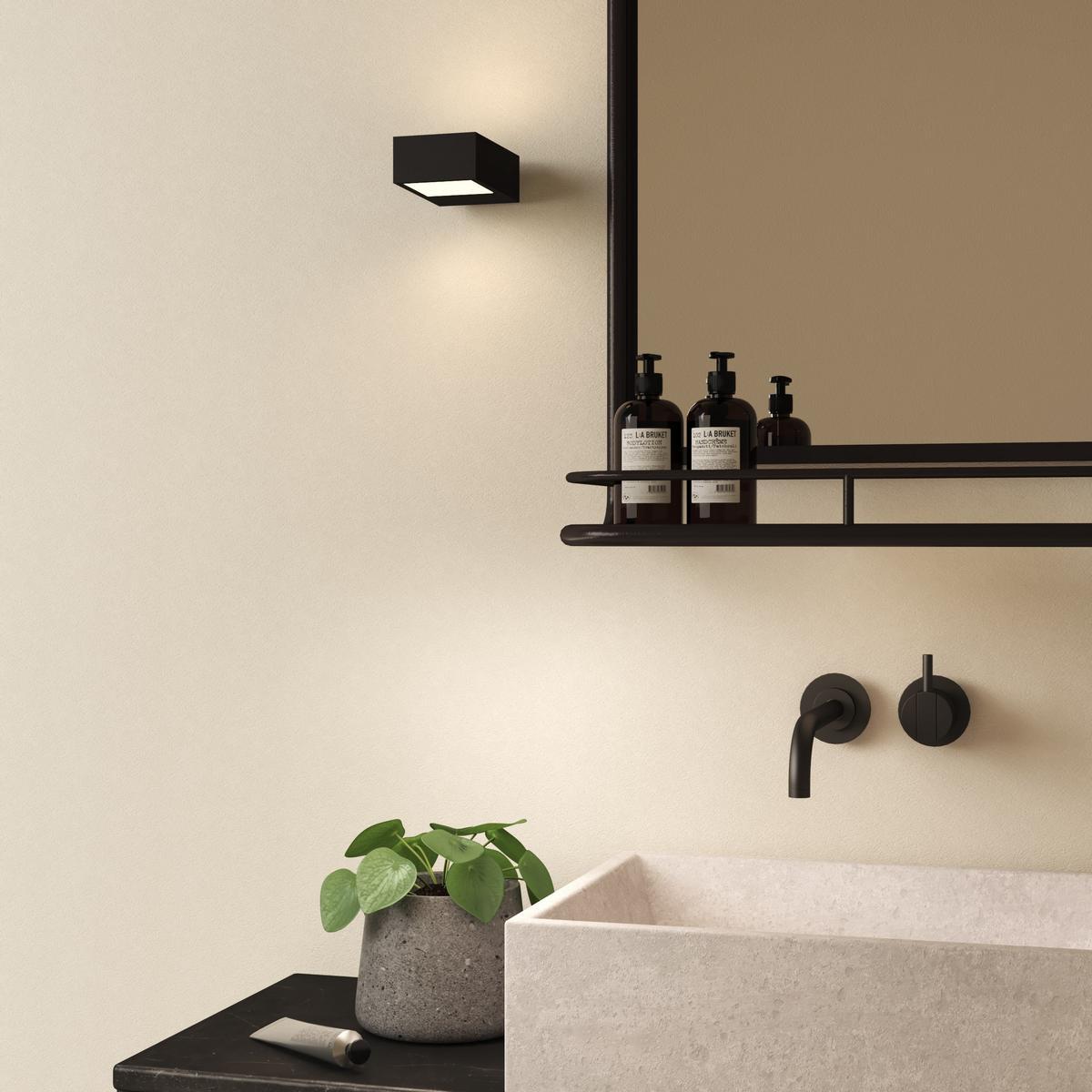 LED direct-indirect light metal wall lamp | Kappa Led by Astro lighting