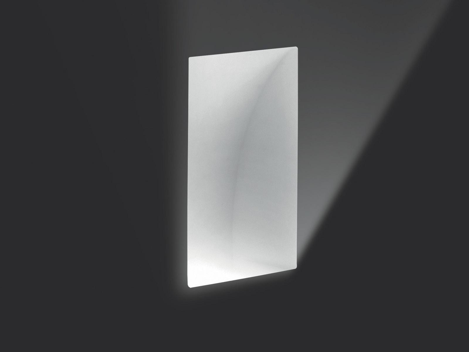 LED wall-mounted recessed plaster spotlight | Sd 084n I by Leucos