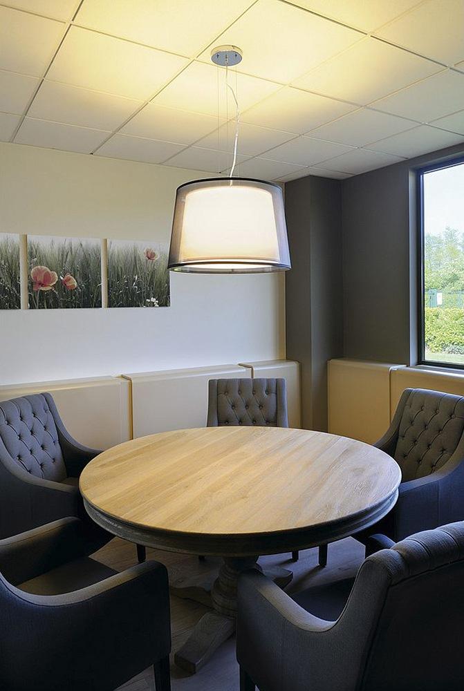 Fabric pendant lamp in a contemporary style | Soprana by SLV