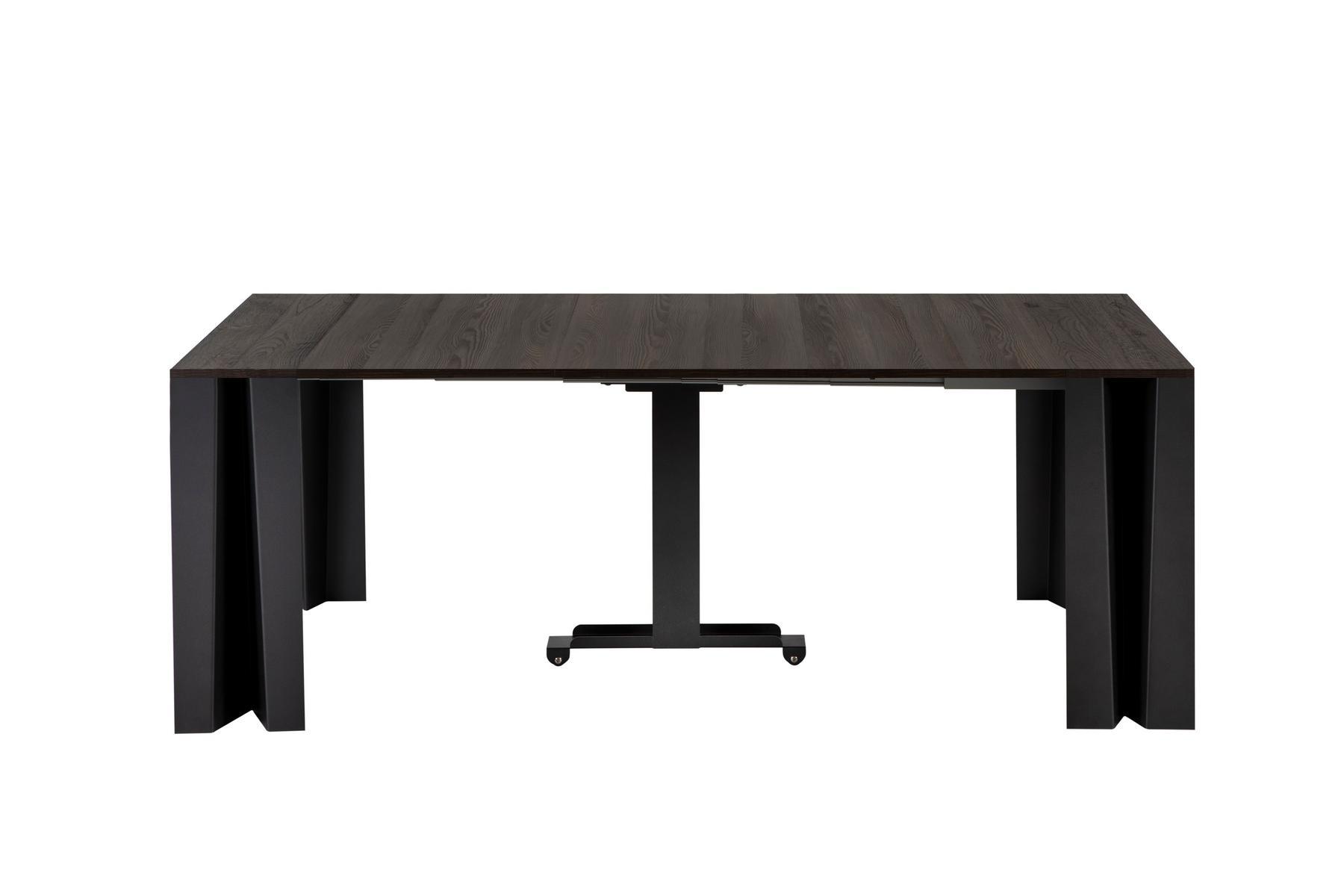 Extending rectangular oak console table | Leaf by Tonin Casa