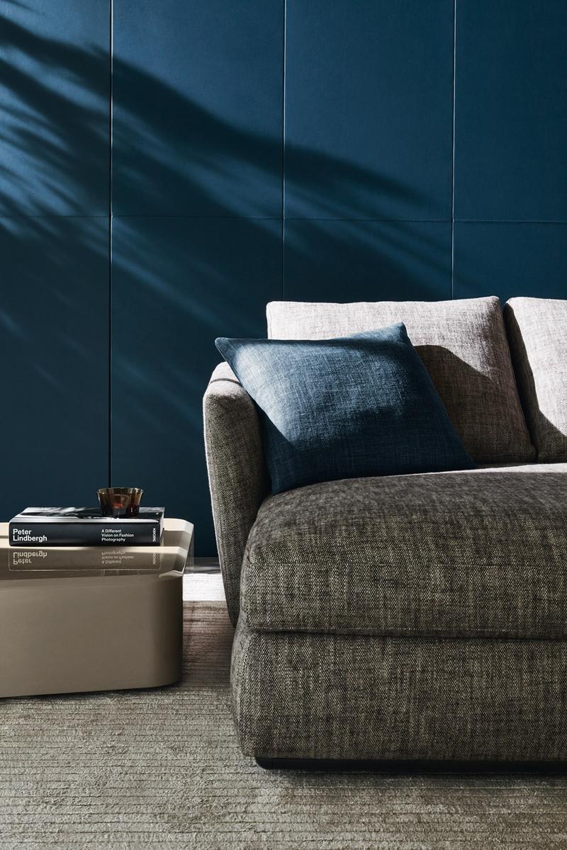 Sectional fabric sofa | Sloane by Molteni