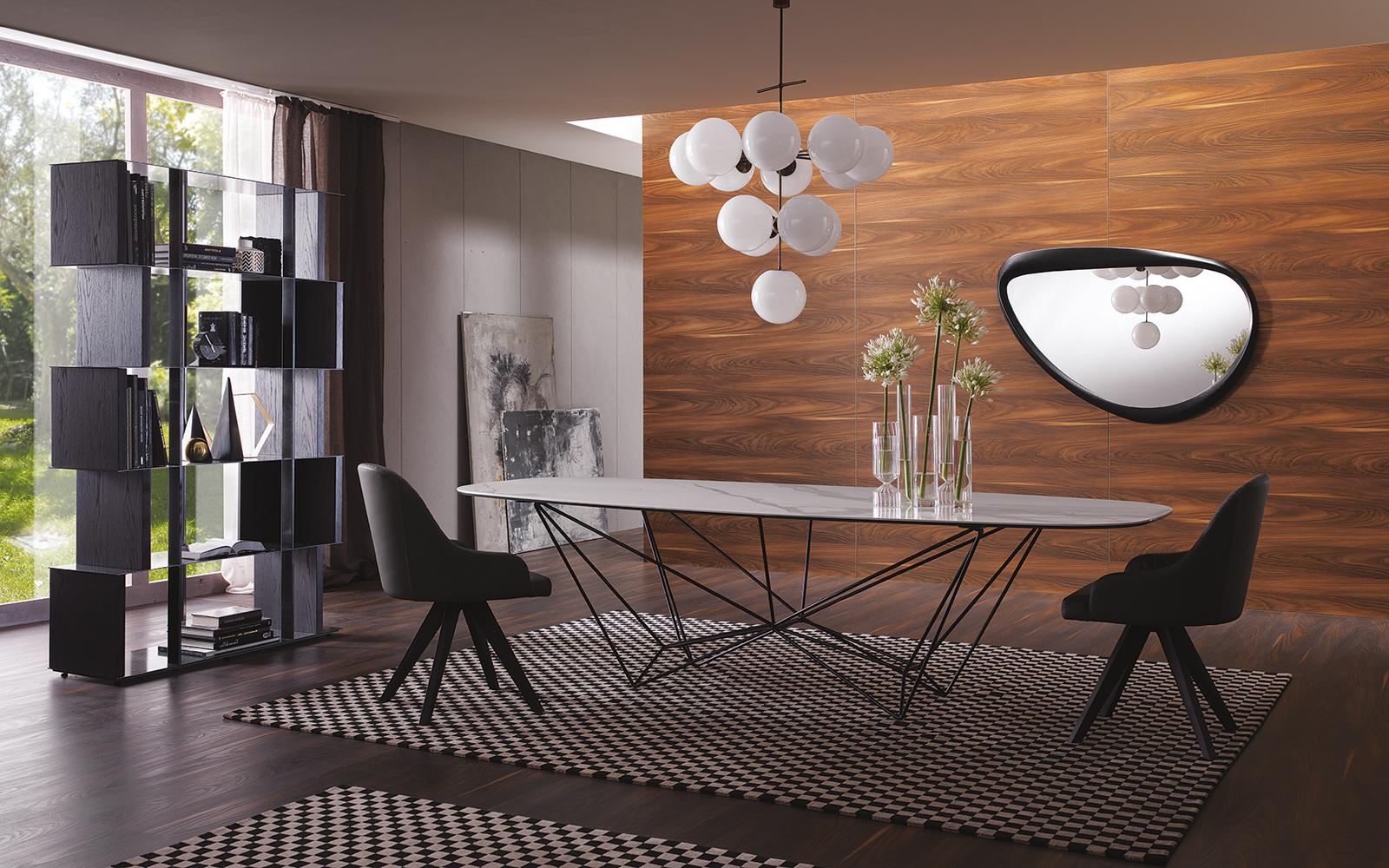 Freestanding sectional bookcase | Manga by Ozzio Italia