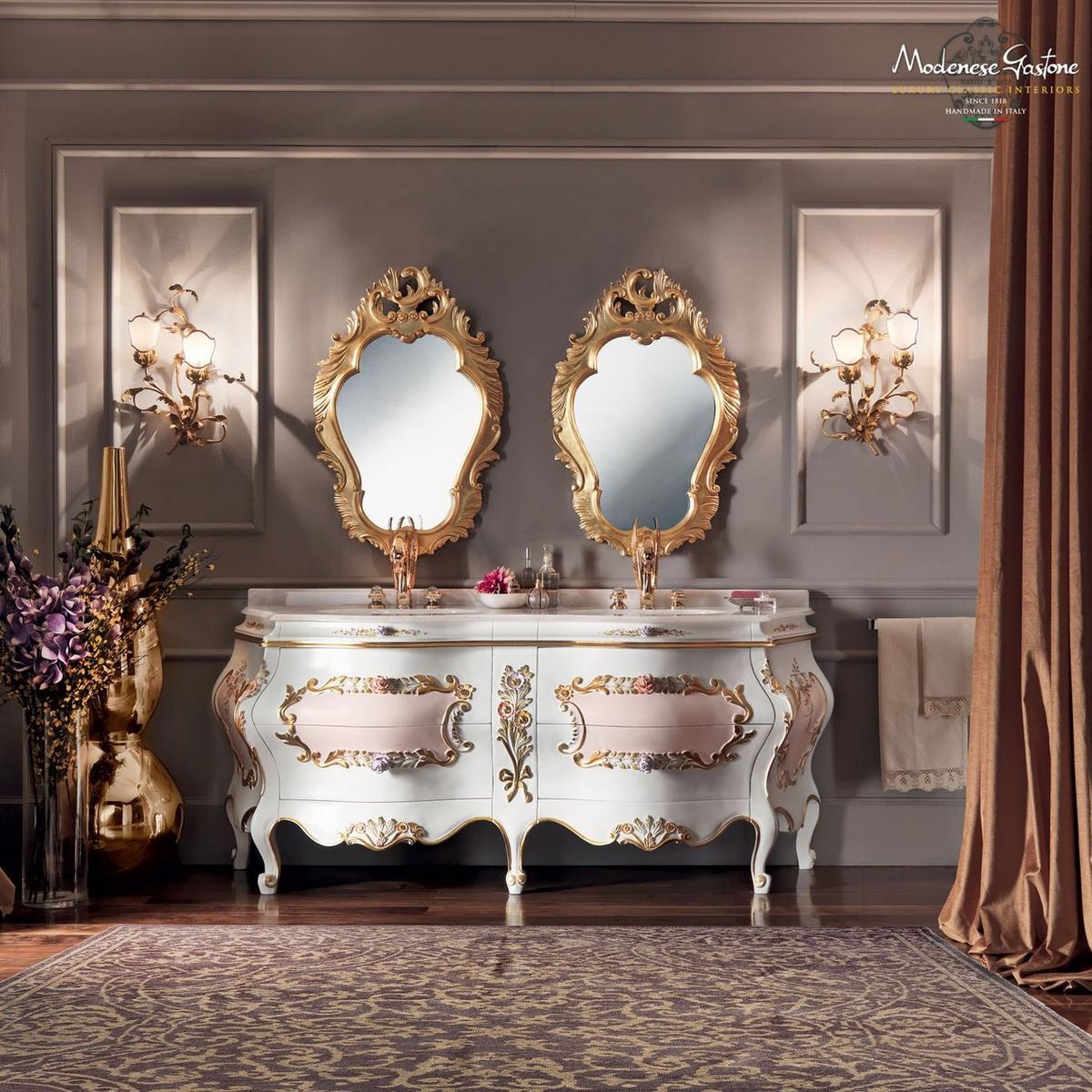 Double vanity unit with drawers | 11646 by Modenese Gastone