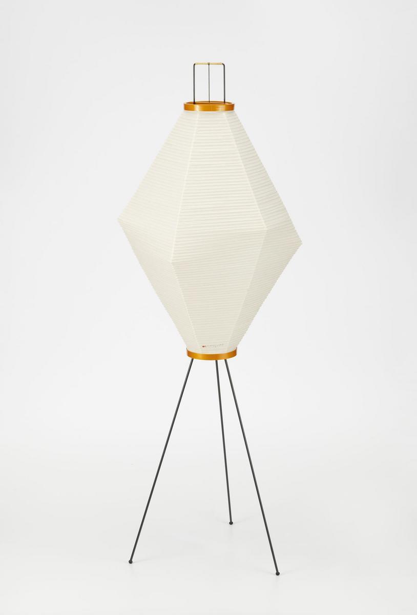 Japanese paper floor lamp | Akari 13a by Vitra