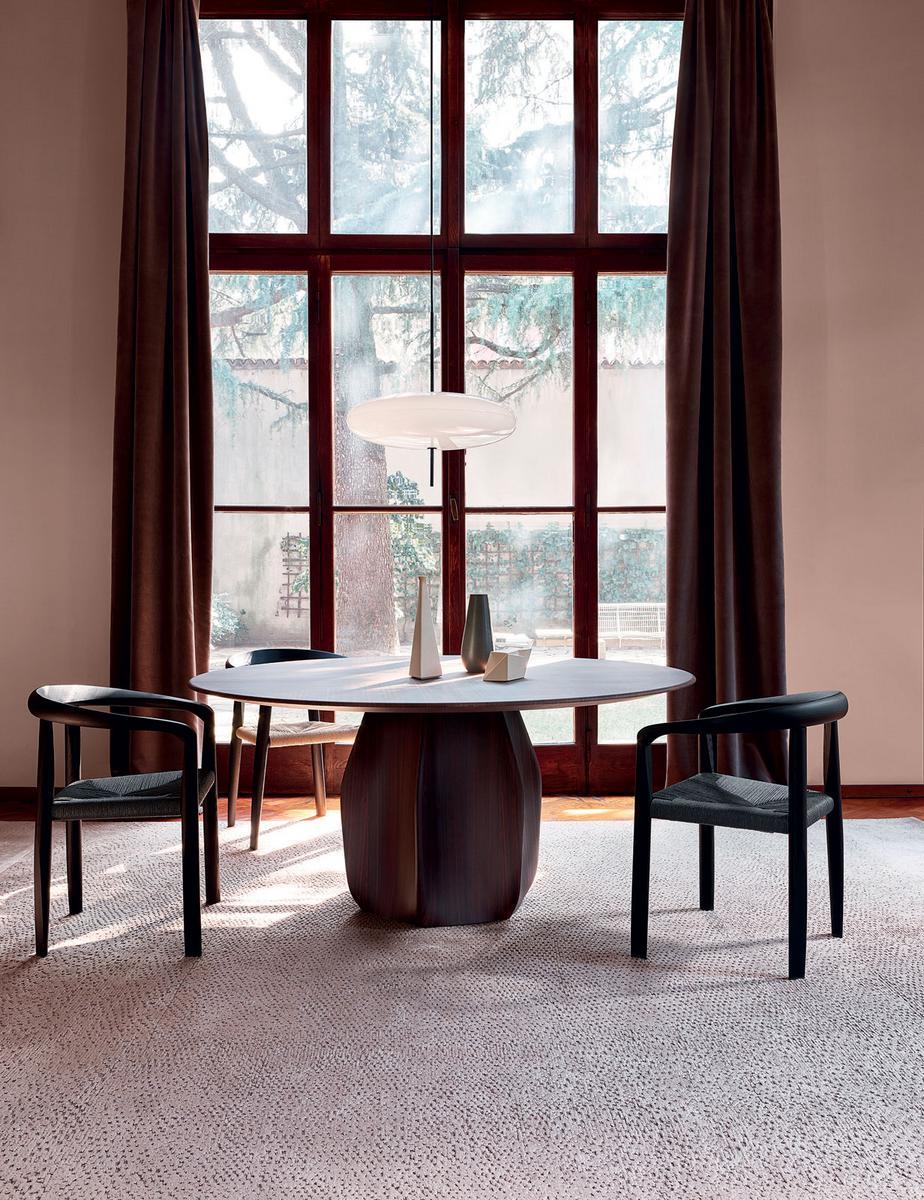 Rope and wooden chair with armrests | Mhc.3 Miss by Molteni