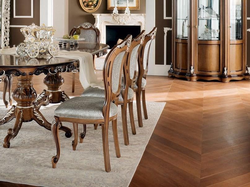 Upholstered fabric chair | 13510 by Modenese Gastone