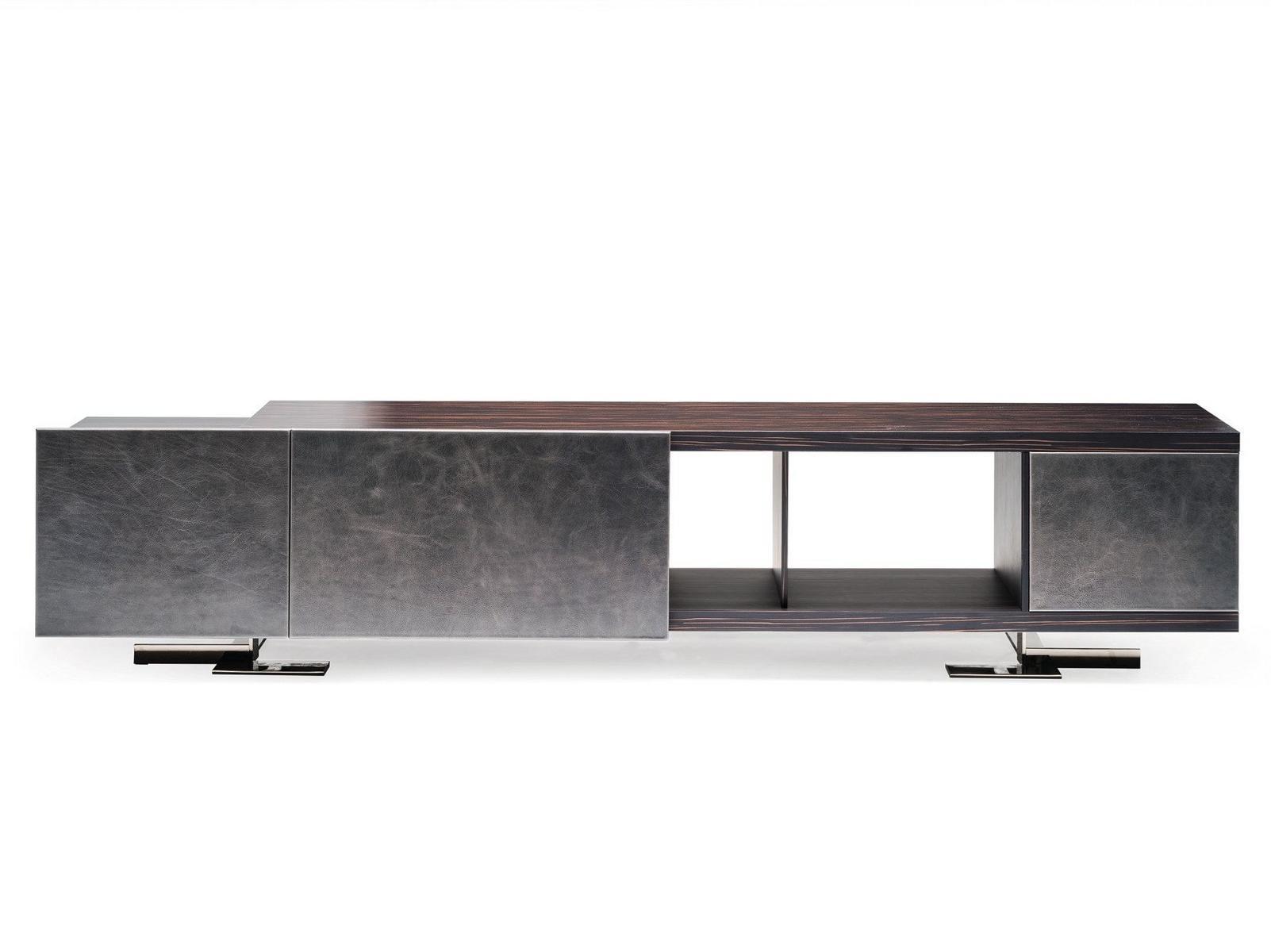 Sucupira sideboard with sliding doors | Endor by Arketipo