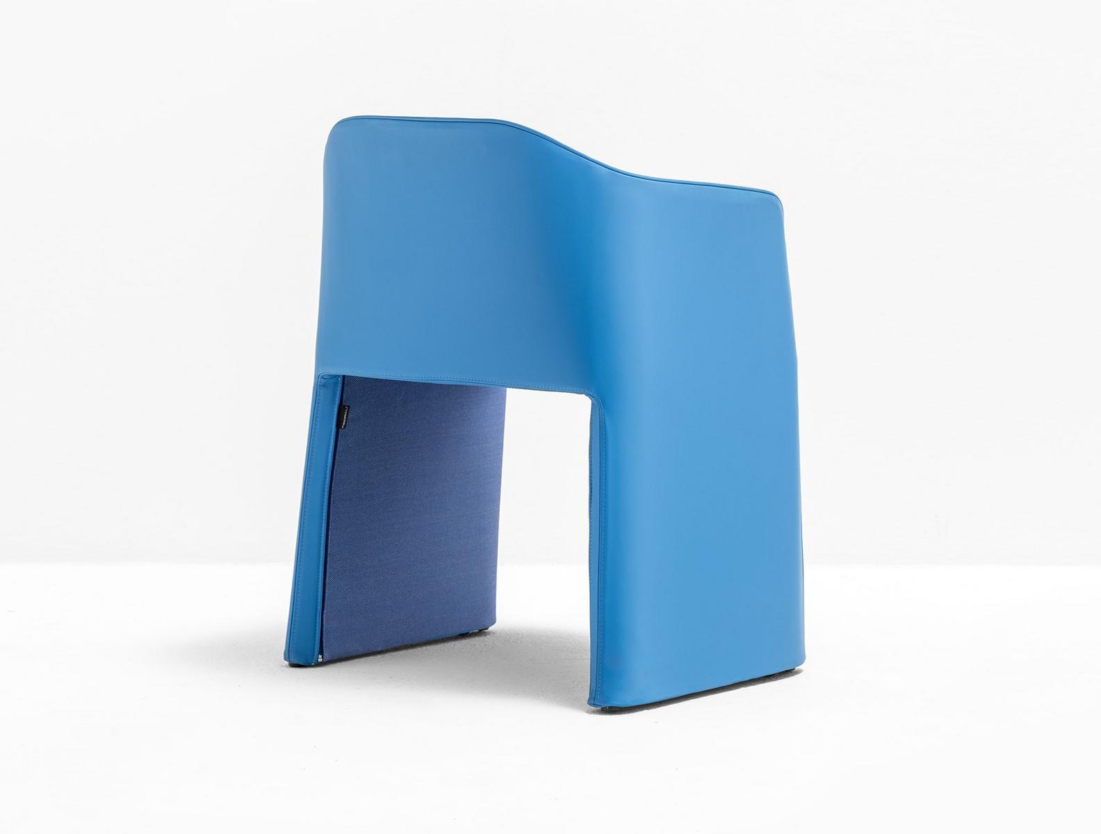 Chair with castors | Laja Wings 889f by Pedrali