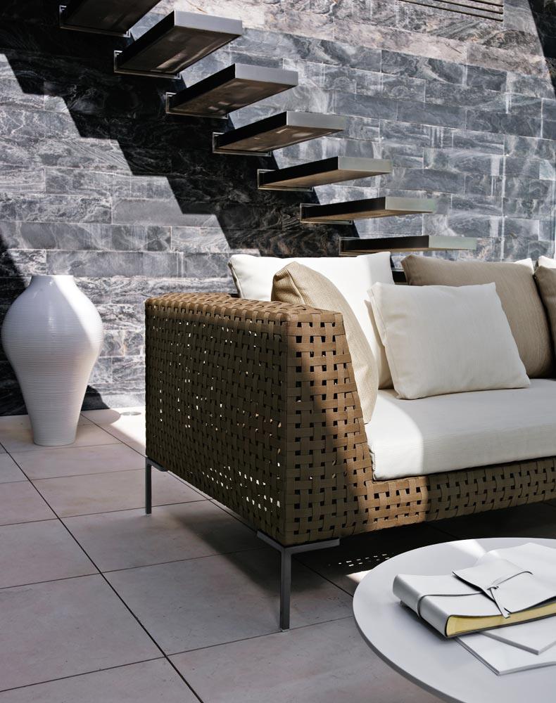 Polypropylene sofa | Charles Outdoor by B&B Italia