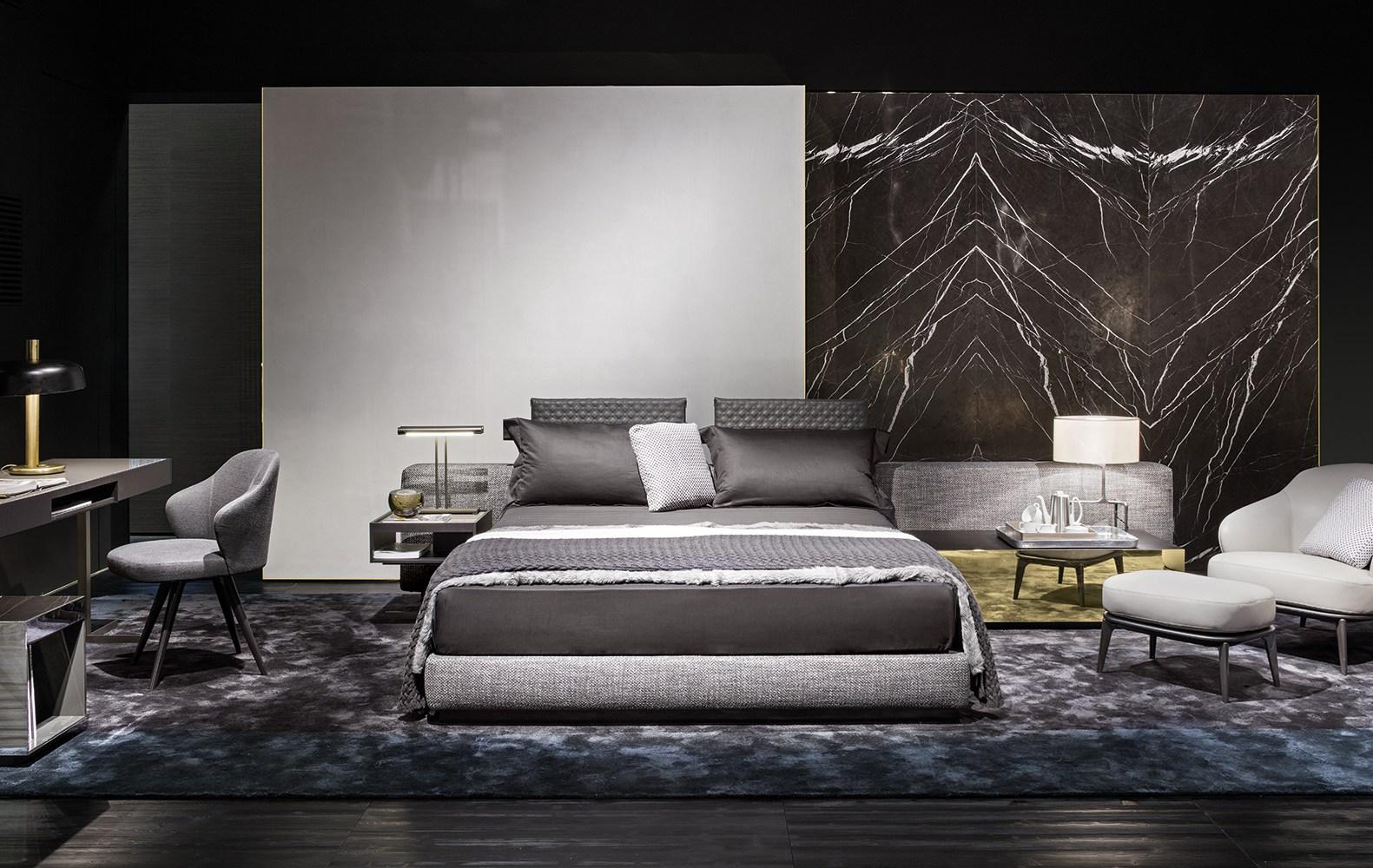 Bed | Yang Bed Wide by Minotti
