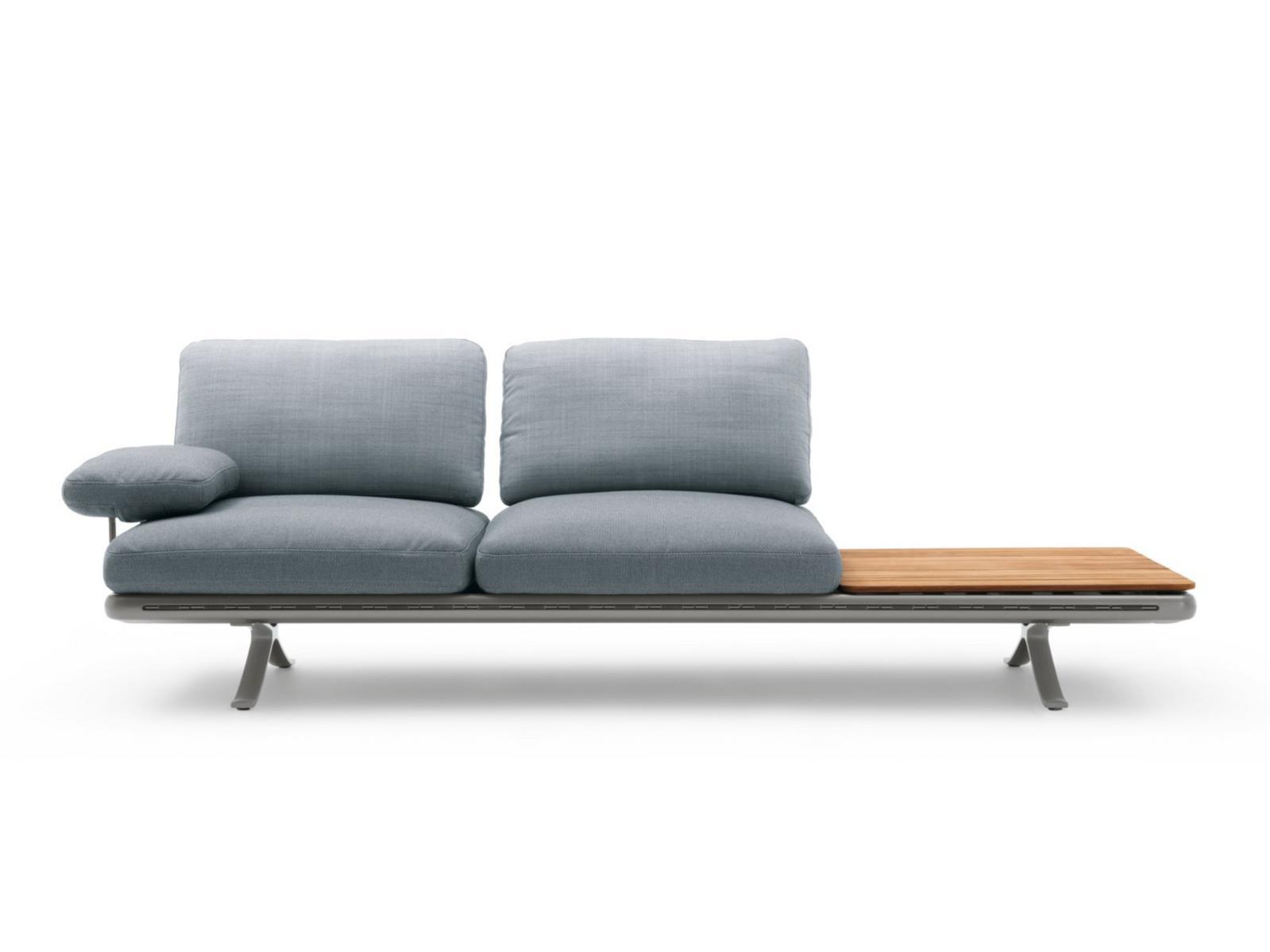 Sectional polyester garden sofa | 219 Yoko by Rolf Benz