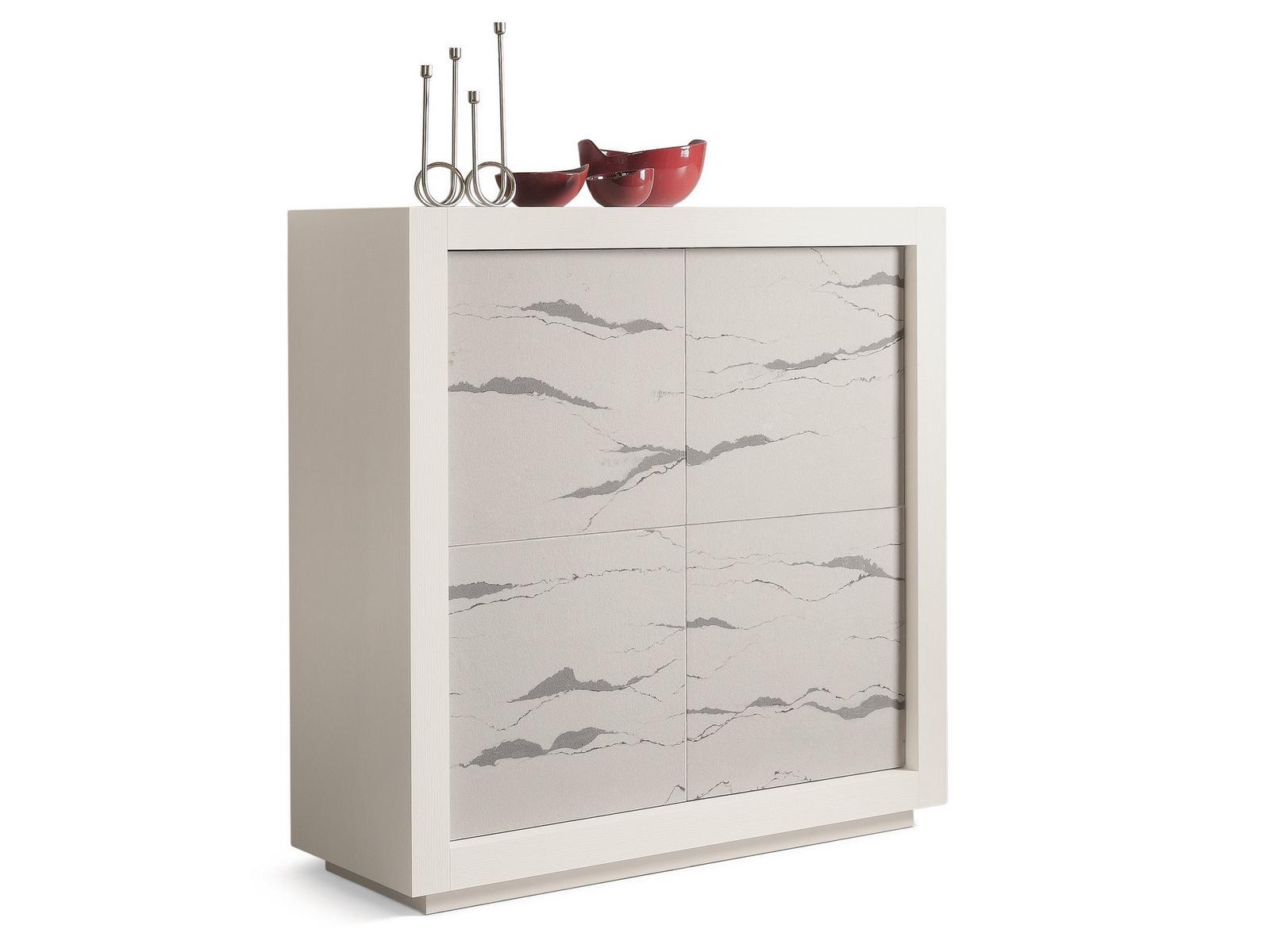 Wooden sideboard with doors | Picasso - Pietra by Riflessi