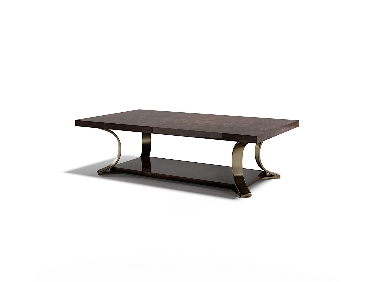 Rectangular wooden coffee table | Must Coffee by Capital Collection