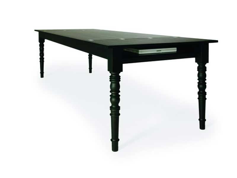 Rectangular wooden table | Two Tops Table by Moooi
