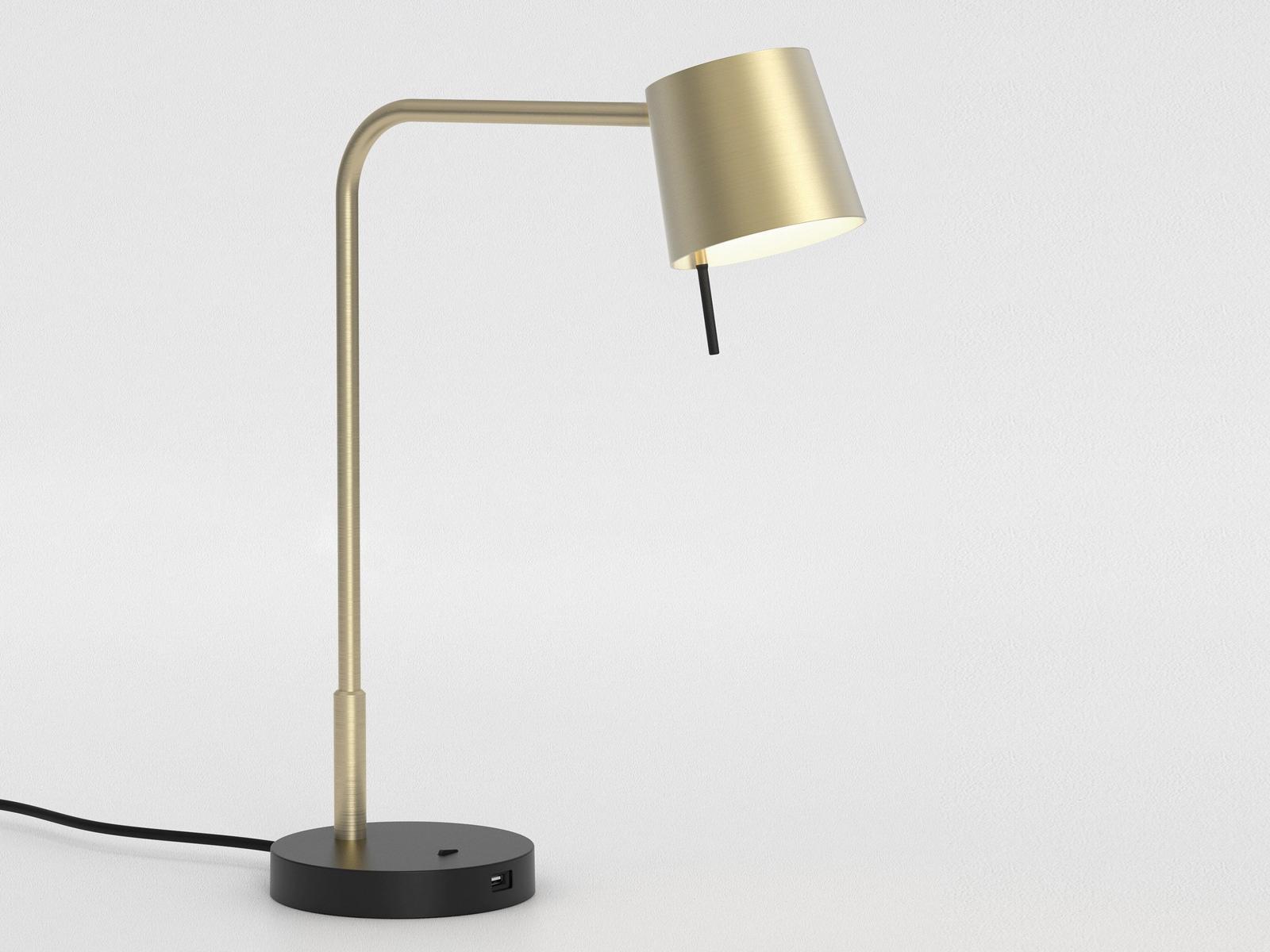 LED adjustable zinc table lamp | Miura Desk Usb by Astro lighting