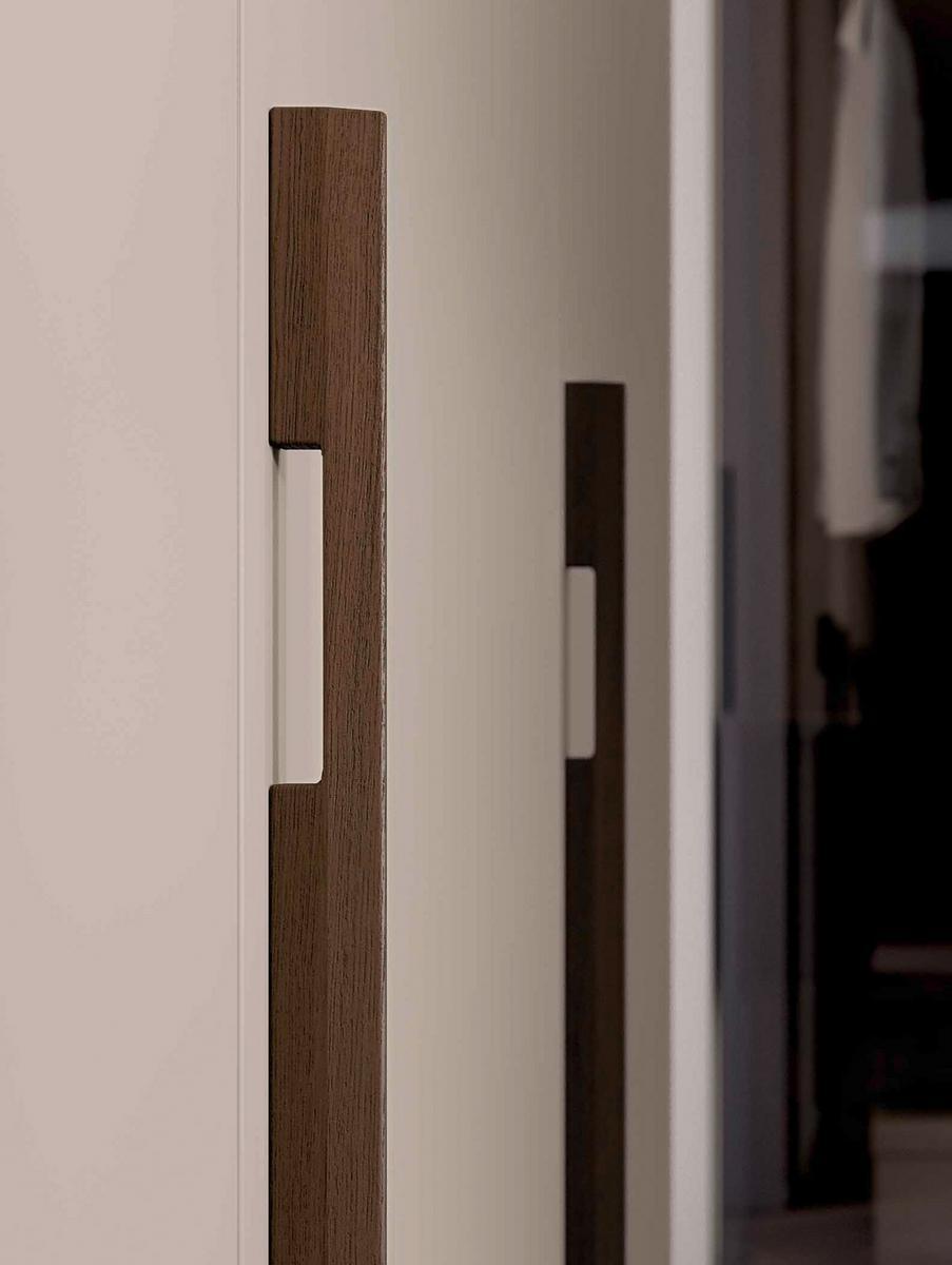 Sectional wooden wardrobe | Basic by Olivieri