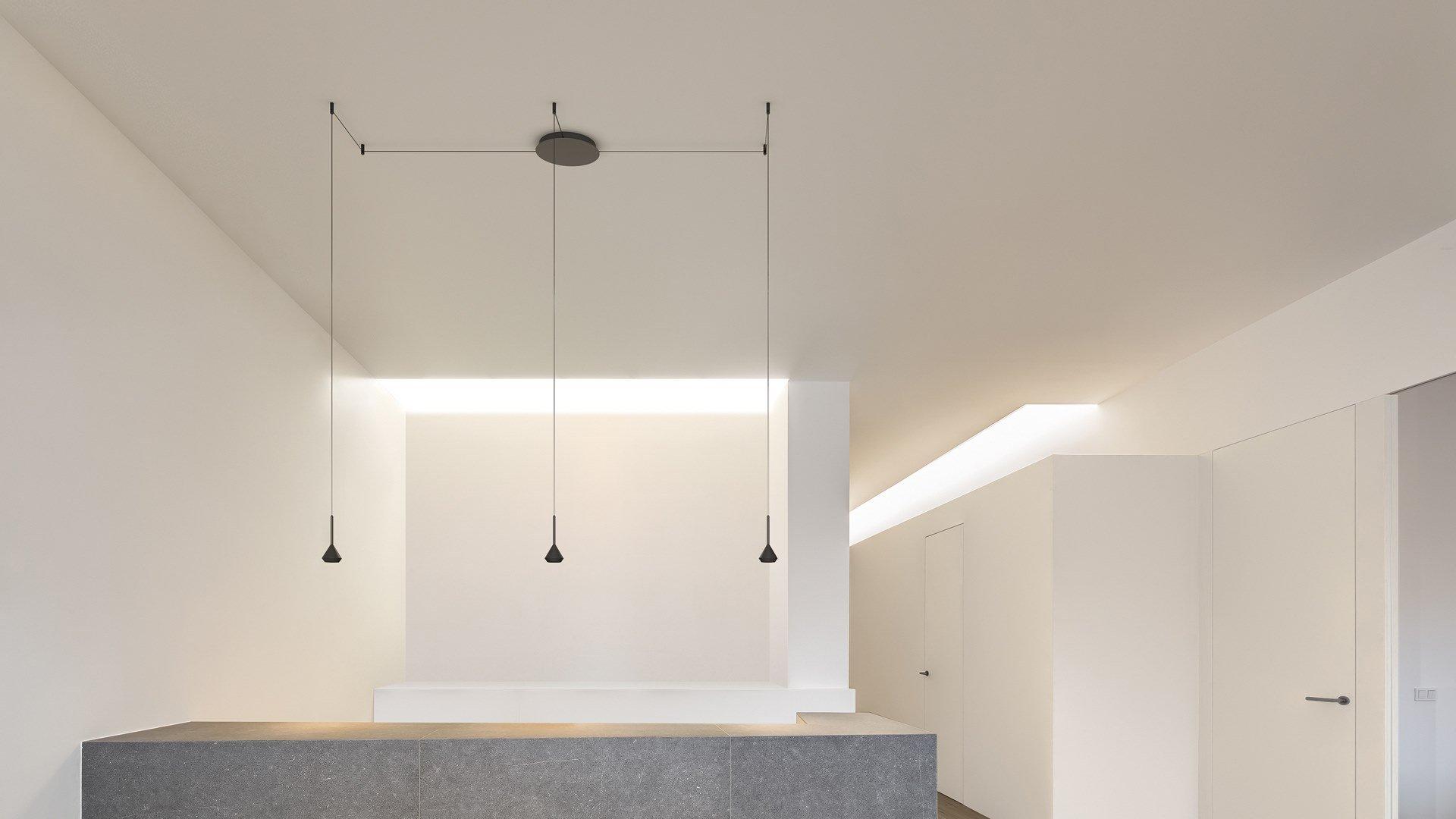 LED adjustable aluminium pendant lamp | Spin Fancy Shape by Arkoslight