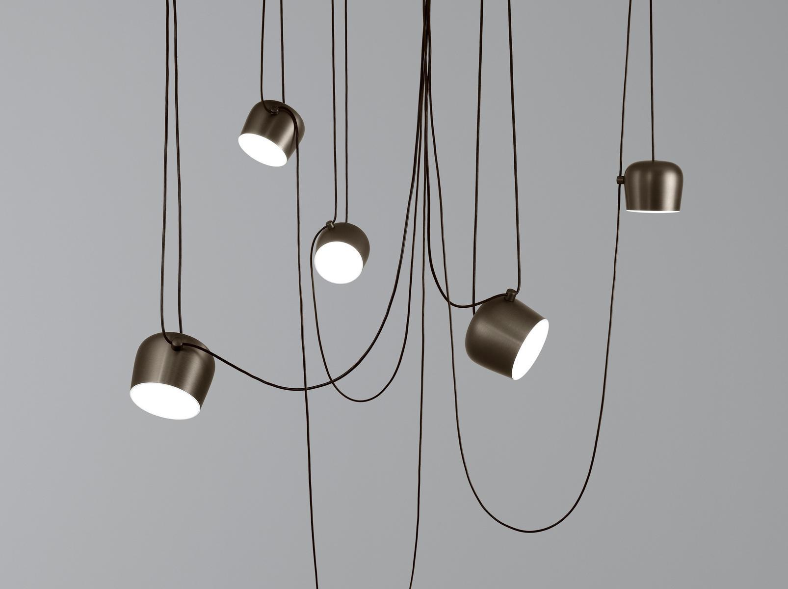 LED direct light pendant lamp | Aim Cable-plug by Flos