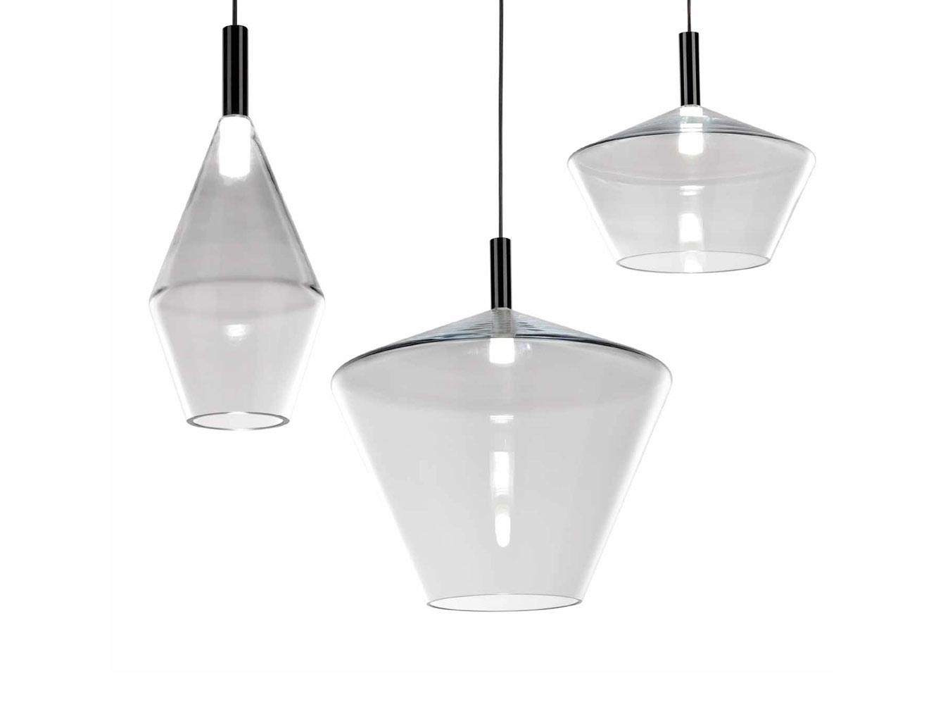 LED blown glass pendant lamp | 24 Gradi by Reflex