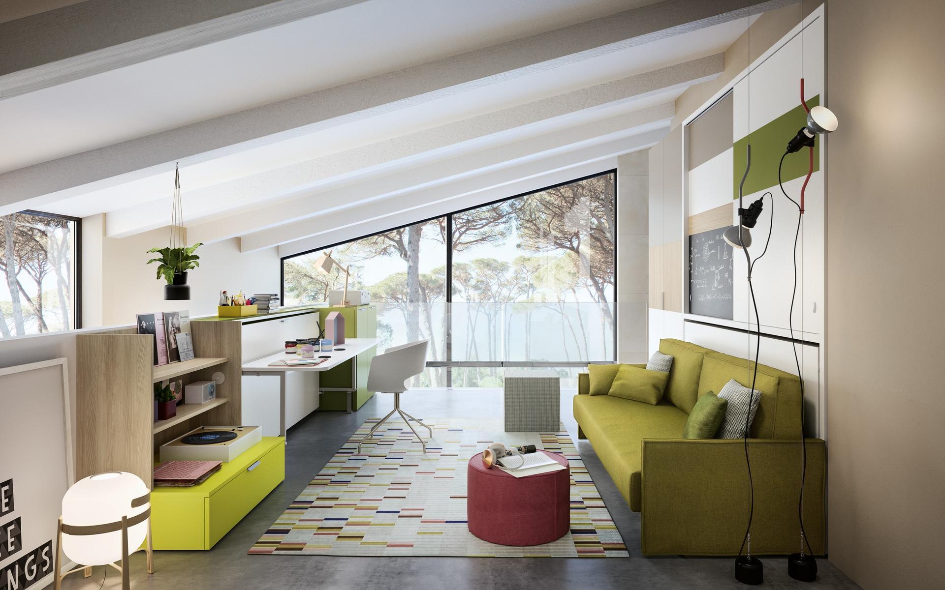 Convertible 3 seater sofa | Kali Ponte Sofa by CLEI