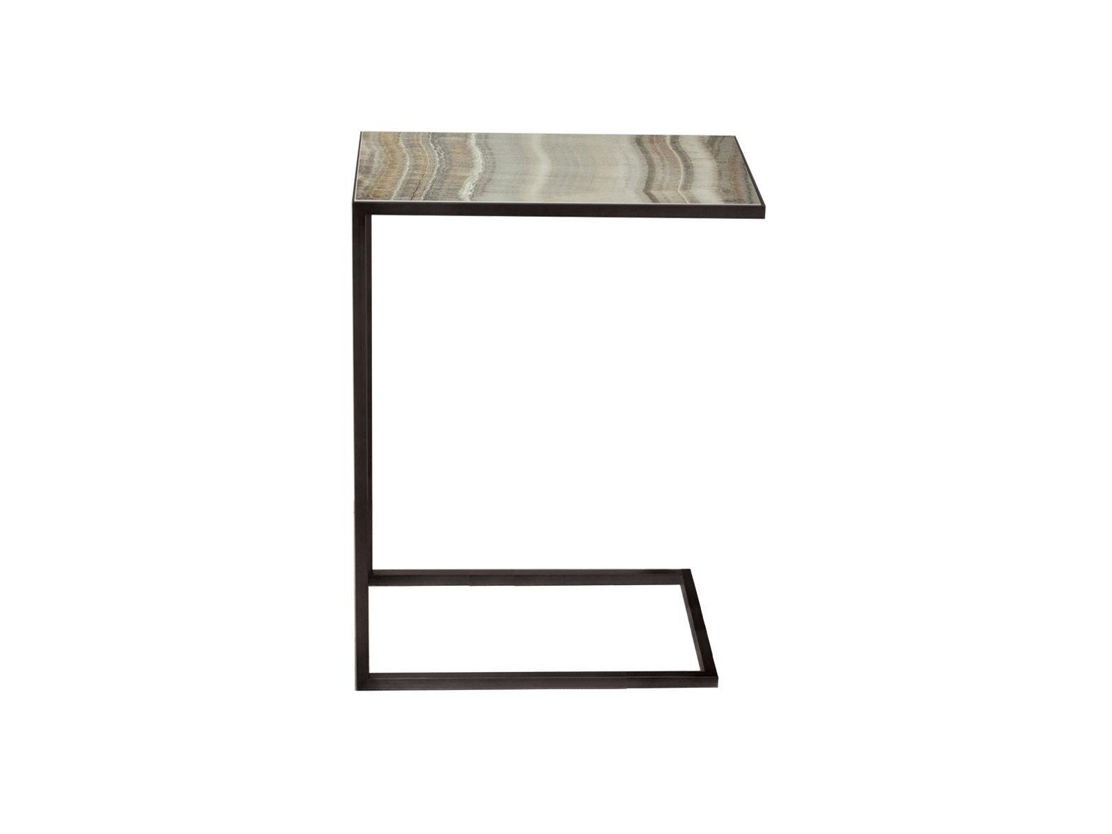 Rectangular ceramic side table | Quadro by Sovet