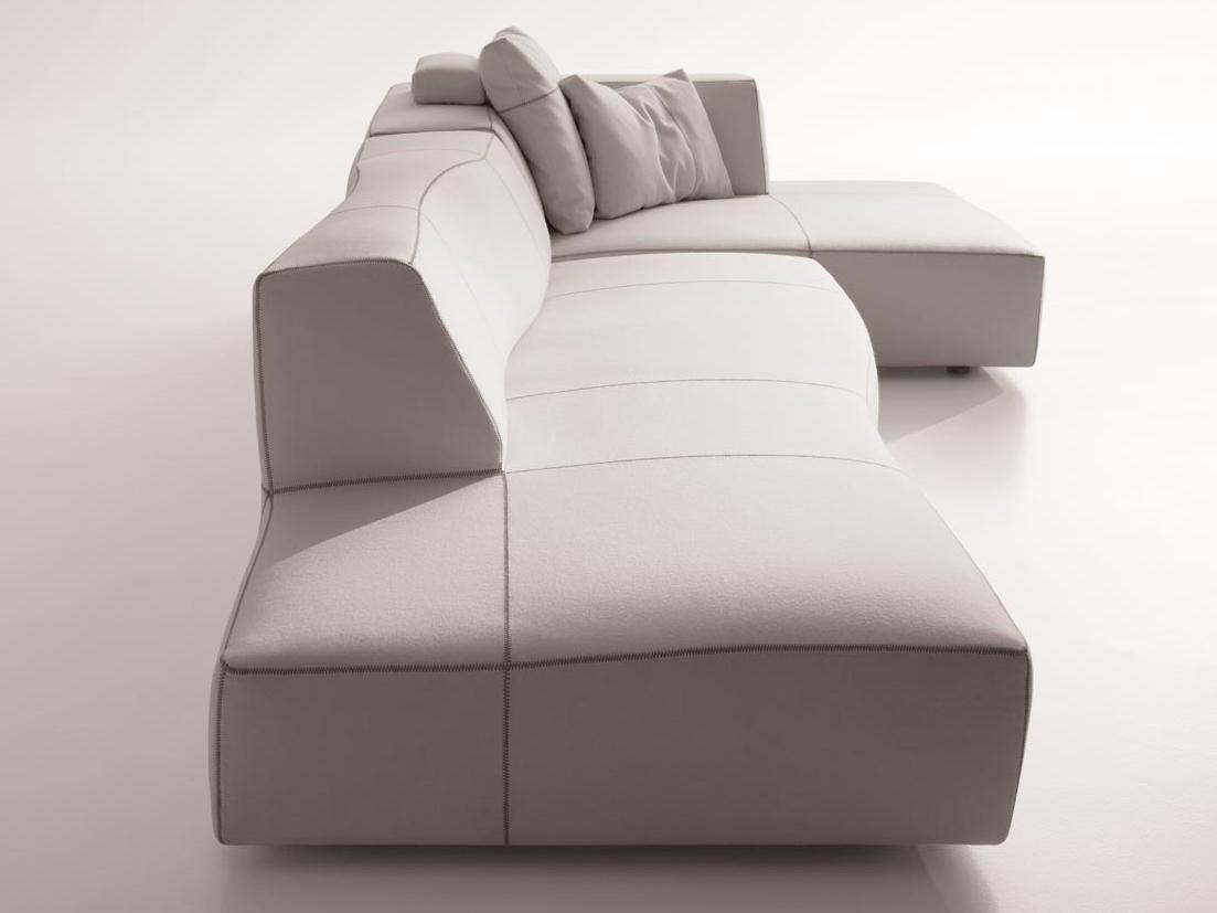 Modular fabric sofa | Bend by B&B Italia
