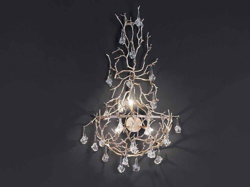 Handmade bronze wall lamp | Coral Ap1442/3 by Serip